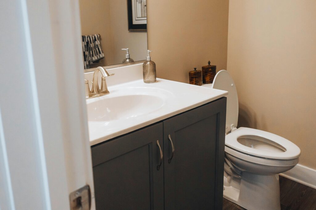 Jarní úklid koupelny