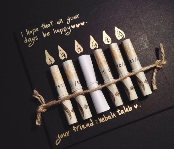 Originální nápady, jak zabalit peníze jako dárek