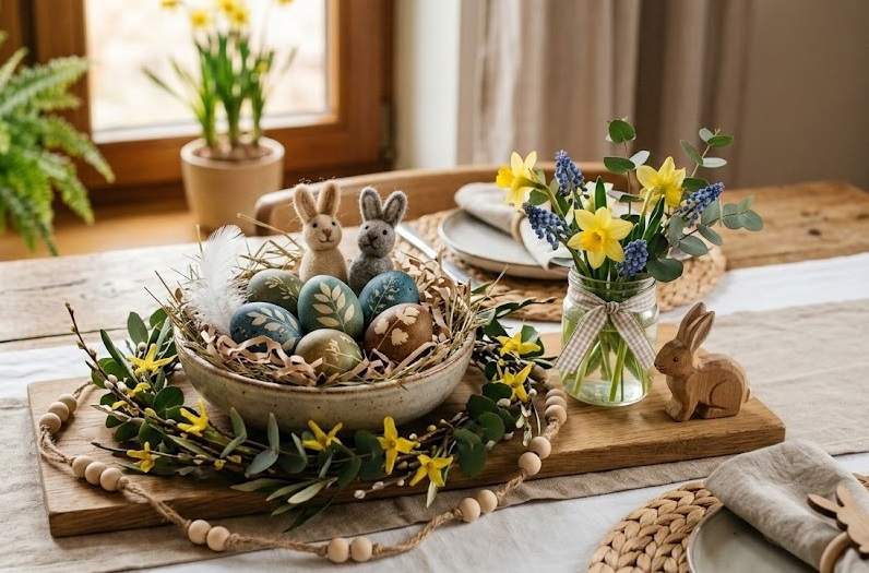Velikonoční dekorace na stůl: Inspirace a praktické návody